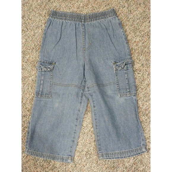 2 PAIR BOYS TODDLER 3T JEANS GRANIMALS, & FADED GLORY - Picture 5 of 8